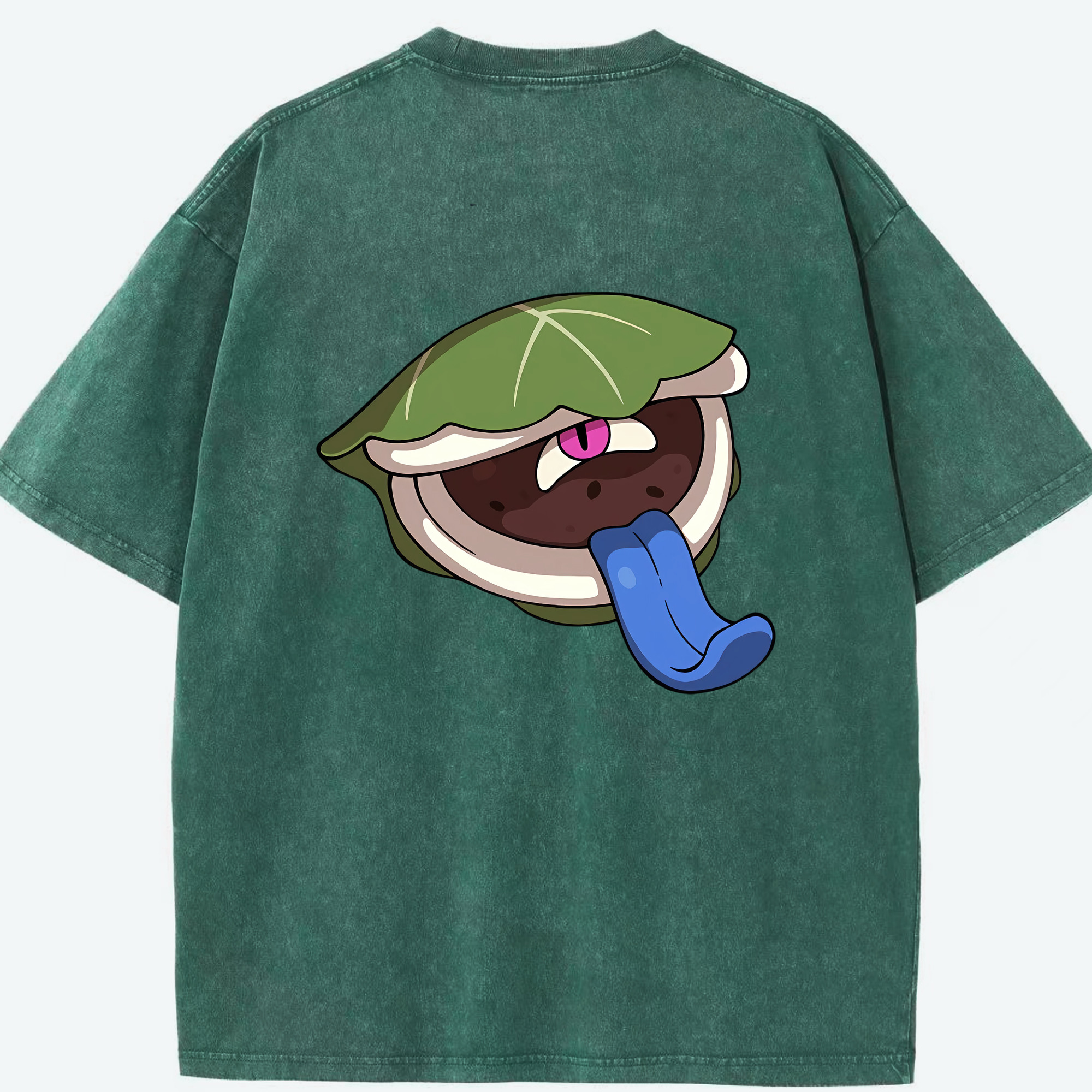 （画像用） 妖怪ウォッチ Yo-kai Watch 綿100% ヴィンテージ風 半袖Tシャツ（背面プリント）